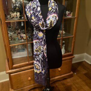 Vera Bradley Soft Fringe Scarf, Charmont Meadow